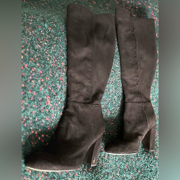 ‼️RARE‼️🎸SAM EDELMAN🎸🔥NWT🔥Carlson Faux Suede Knee-High Boots—8 - Picture 6 of 16
